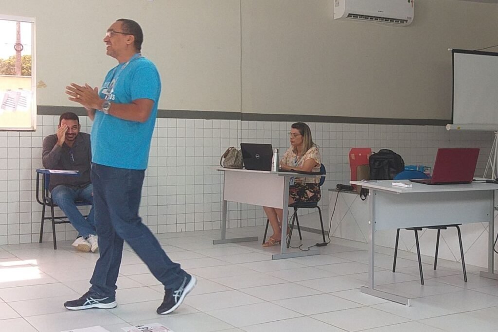 Coordenadores do Regime Integral Maranhão Hebbglaydson e Jaqueline
