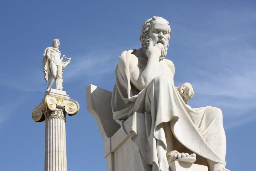 Sócrates: O mais conhecido filósofo do período clássico da filosofia.
