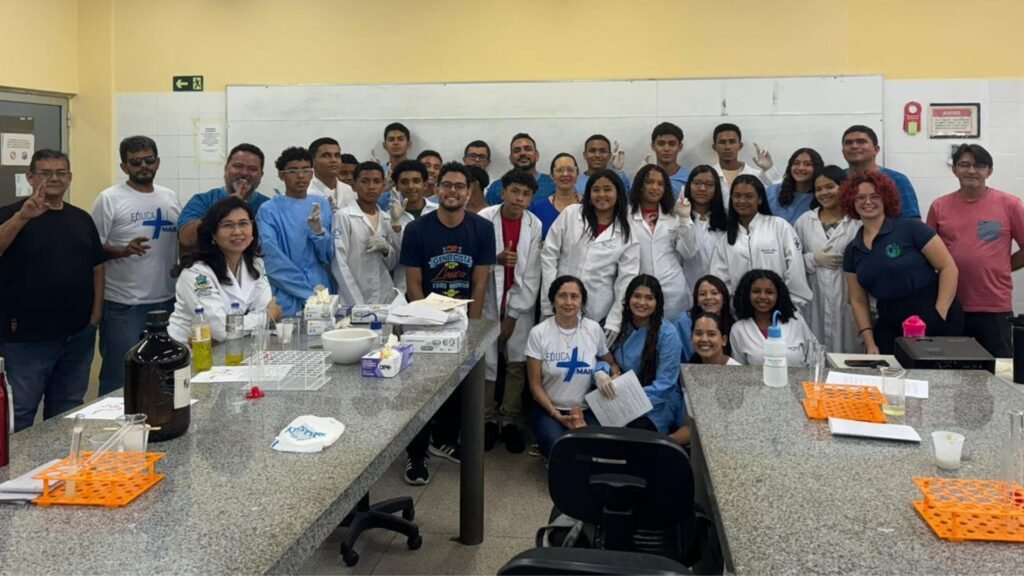 Alunos do CEM Luis Viana na UfdPar